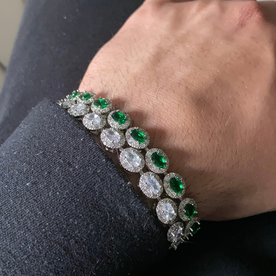 Double Halo Bracelet