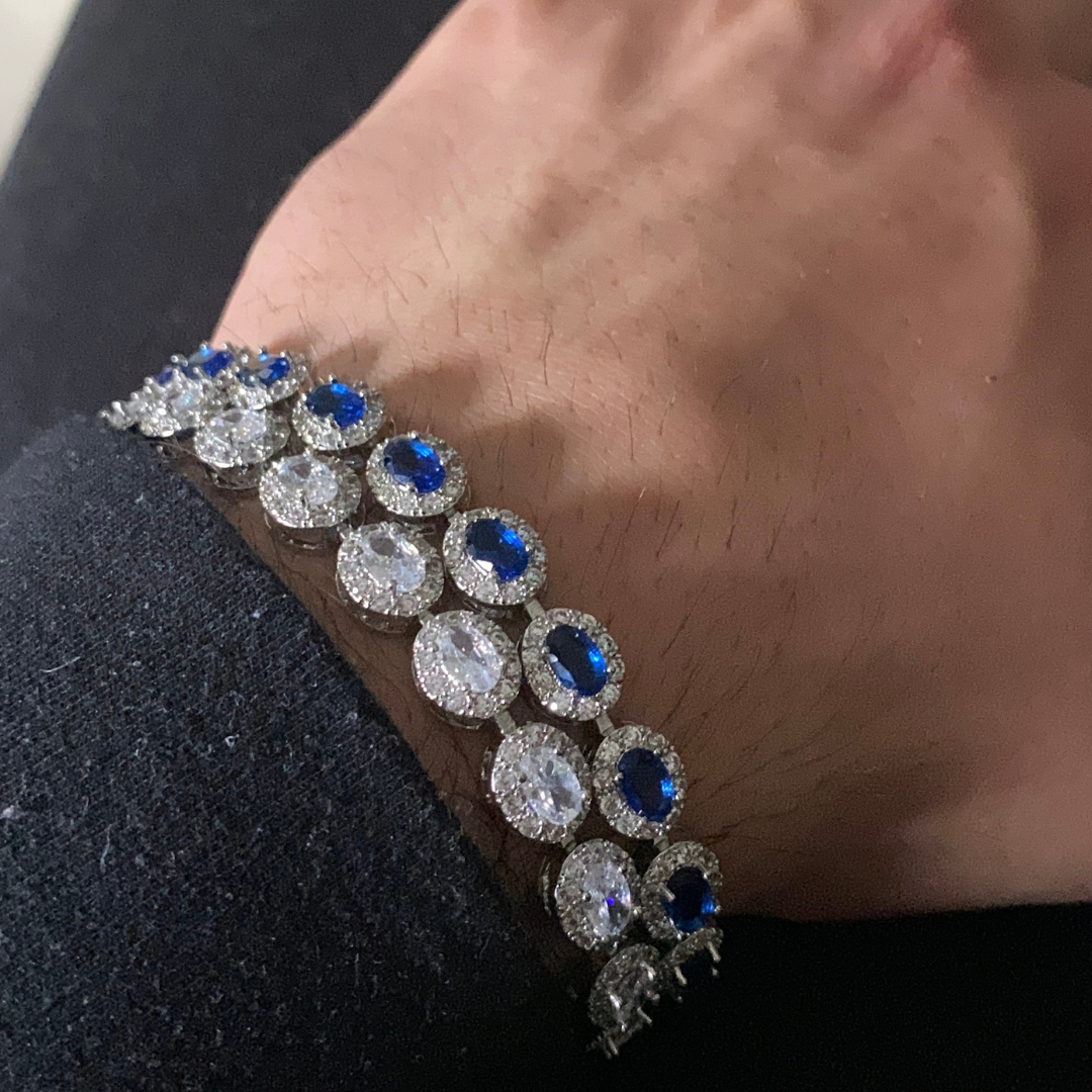 Double Halo Bracelet